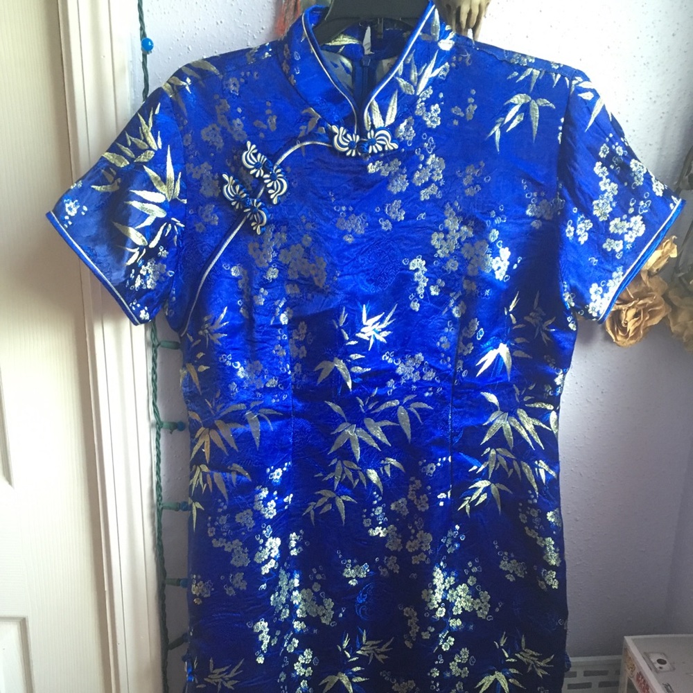 Vintage Asian mini dress